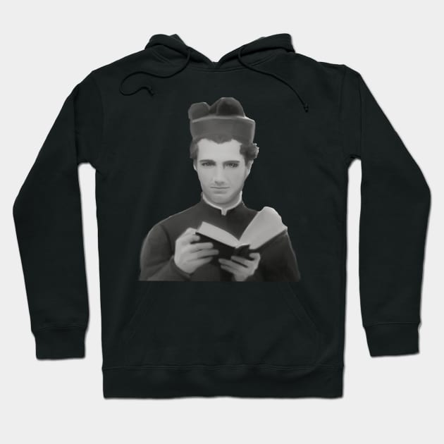 Saint John Bosco Hoodie by HappyRandomArt